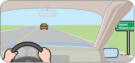 Mẹo căn khoảng cách khi lái xe